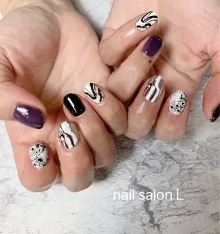 ネイル 吉川市 ネイルサロンLのネイルデザイン