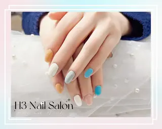 ミディアム DoReMi サロン ダンダンのネイルデザイン