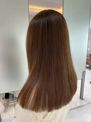 ロング 稲熊 あみのヘアスタイル