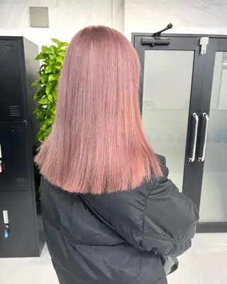 カラー route 【ルート】所属・髪質改善/堀江 ケアカラーtoshiのヘアスタイル