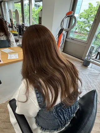 ロング カラーモデル募集中 新潟万代/rinkaのヘアスタイル