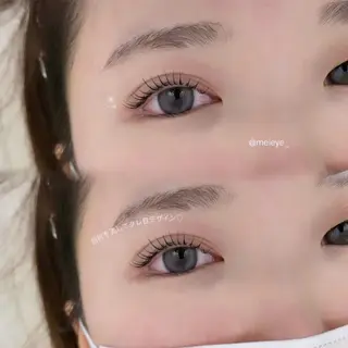 アイブロウ cieloオアシス店 MEI♡̴⟡.˚のマツエク・マツパデザイン