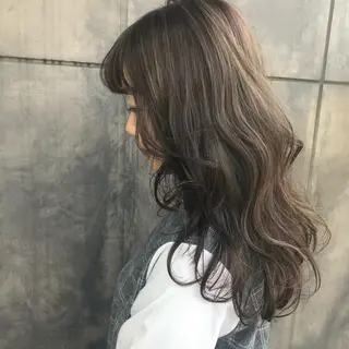 ロング No1韓国風レイヤー &カチモリ✨ /サキのヘアスタイル