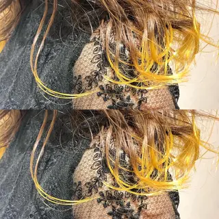 ロング カラー ヘアアレンジ 【池袋/スパイキー ショート】ⓝⓘⓜⓤのヘアスタイル