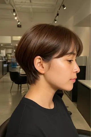 ショート Lee尼崎所属・Lee尼崎／縮毛矯正 土肥凌輔のヘアスタイル