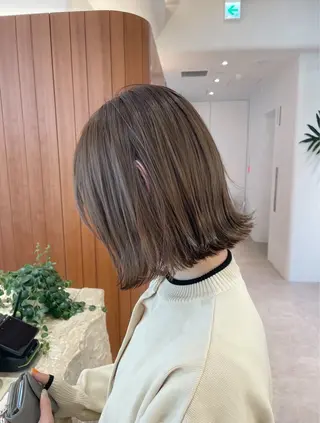 ショート カラー 渋谷ボブ/レイヤー ボブ田中航平のヘアスタイル