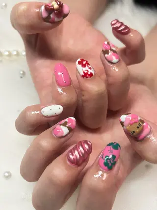 ネイル フォルビチローロ所属・moritou harunaのネイルデザイン