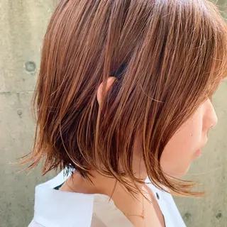 ショート カラー CODE.LINE所属・中川 竜誠のヘアスタイル