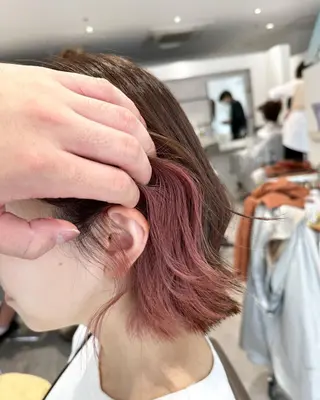 ショート カラー MignonS 仙幸 大輔のヘアスタイル