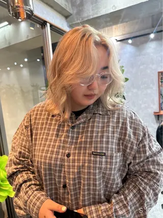 ショート カラー C'LD Hair Produce【シールドヘアープロデュース】所属・シールドヘアー/那覇 /縮毛矯正/ブリーチのヘアスタイル