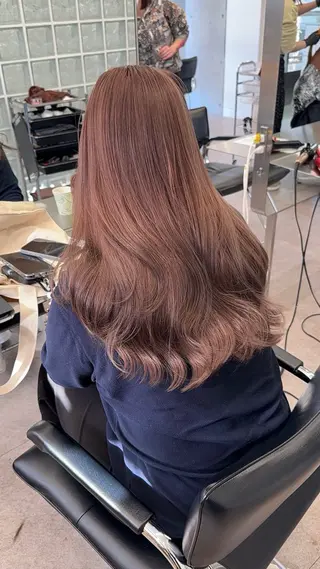 ロング カラー ブリーチカラー募集中 /Riku🪴のヘアスタイル