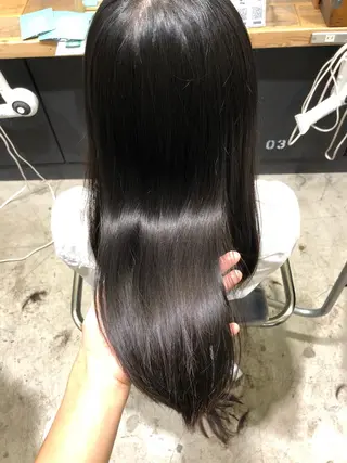 ロング カラー 舘野 太嘉宏のヘアスタイル