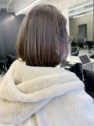 ショート カラー kimika🥑 メンズ/髪質改善のヘアスタイル