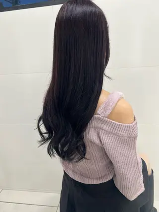 ロング 木下 寧々のヘアスタイル