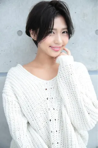 ショート 💘トレンドスタイル 💘透明感ヘアのヘアスタイル