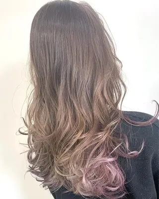 カラー 本場韓国ヘア特化 아이비/Aibiのヘアスタイル