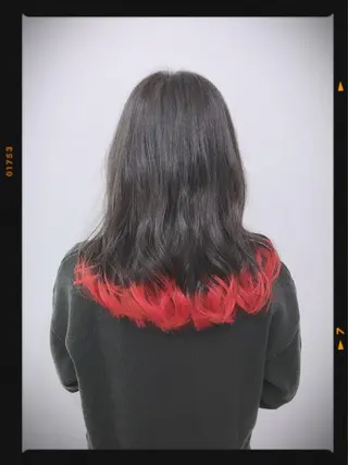 セミロング カラー 相武台ショート特化 💐川崎希💐のヘアスタイル