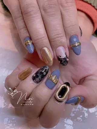 ネイル 長さだし専門店 M2　rikaのネイルデザイン