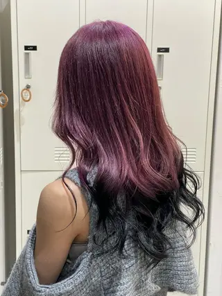 ロング Hirose Ryoのヘアスタイル