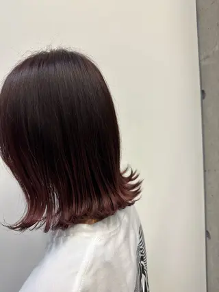 ミディアム カラー waku所属・juna🌺/海外 ヘア/ハイトーンのヘアスタイル