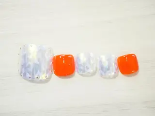 ネイル トップネイリスト Ribbon立川店のネイルデザイン