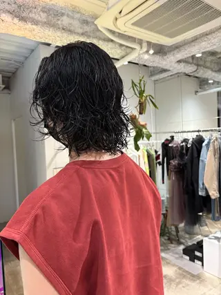 パーマ メンズ ANY/メンズ特化/ シバヤ ユウキのヘアスタイル