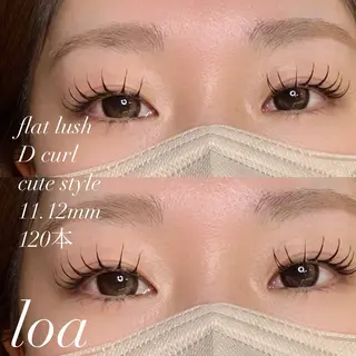 マツエク・マツパ loa🦋/幸町店/ 賀谷佳美のマツエク・マツパデザイン