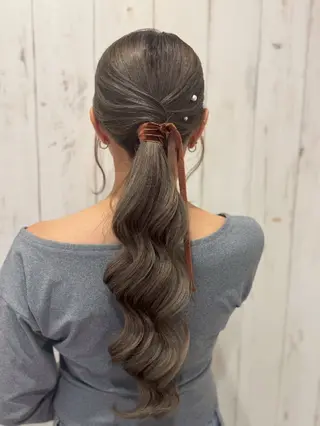 ロング ヘアメイク/着付 AYAKAのヘアスタイル