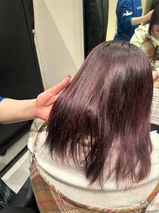 カラー まりな 心斎橋のヘアスタイル