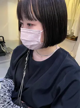 ショート silo所属・silo MOKA 顔周りカット🦦のヘアスタイル