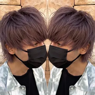 ミディアム 👑曲がる縮毛矯正 /パーマ👑ショウのヘアスタイル