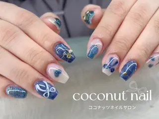 ネイル 神田 ココナッツのネイルデザイン