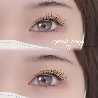 マツエク・マツパ SHINE eyelash salon所属・イチカワ ハルナのマツエク・マツパデザイン