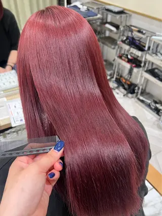 ロング カラー yurika🎀 透明感カラーのヘアスタイル