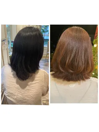 セミロング ヘアーズゲート東岸和田店所属・黒川 智子のヘアスタイル