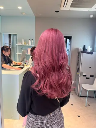 ロング カラー ブリーチカラー 🩵MIZUKIのヘアスタイル