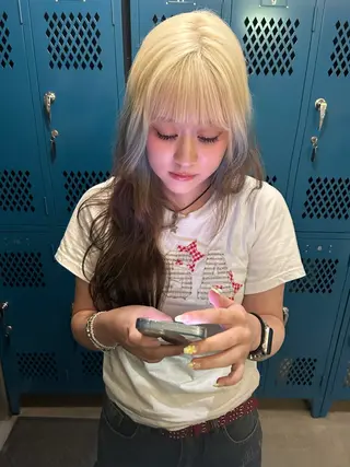 ロング カラー 韓国ボブ/レイヤー カット/ EMIRIのヘアスタイル