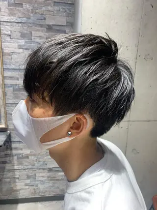 メンズ うえの ももねのヘアスタイル