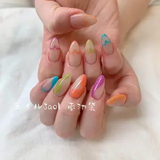 ミディアム nail jaol池袋店所属・ネイルJaol 池袋のネイルデザイン