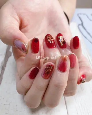 ネイル 北浦和 自爪育成ケアのネイルデザイン