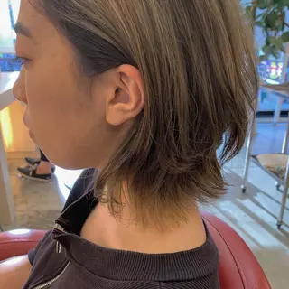 ショート sea's所属・ヒラカホ/矢場町/ ブリーチ/似合わせのヘアスタイル