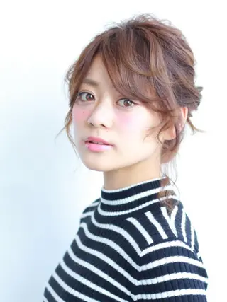 ヘアアレンジ MOU namba ムウナンバのヘアスタイル