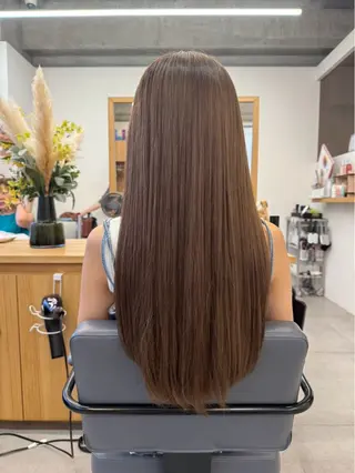 ロング Ore🫧タナカマヤ /柔らかい質感カラーのヘアスタイル