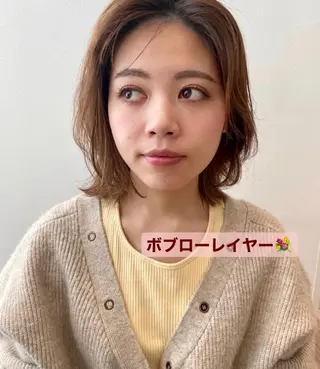 ミディアム I know所属・木下 奈々のヘアスタイル