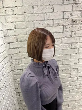 ミディアム 杉本 直樹のヘアスタイル