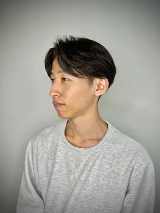 メンズ amon H&D 古船場店　髪質改善美容室所属・小倉/メンズ/ パーマ/下田亮斗のヘアスタイル