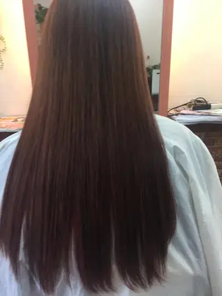 ロング カラー 桧山 真のヘアスタイル