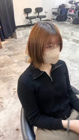 ショート レイヤーカット /和田瑞生のヘアスタイル