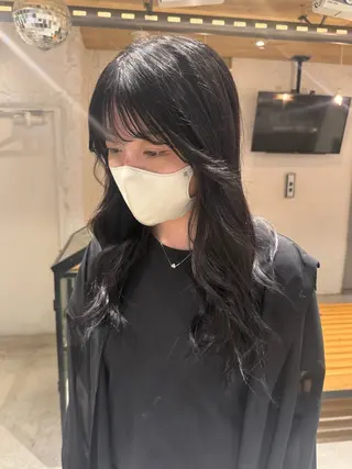 ロング 🌶推しカラー RINA🌶´-のヘアスタイル