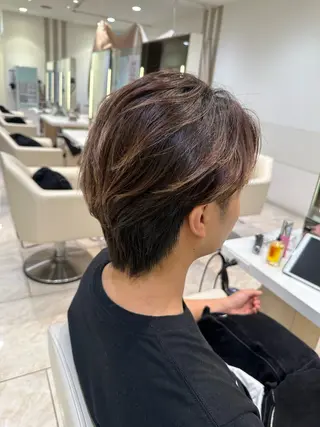 パーマ メンズ 波巻パーマ/毛流れ パーマ☘️りゅうせいのヘアスタイル